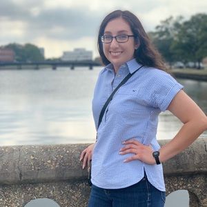 Vineyard Vines Seersucker Button Down Top